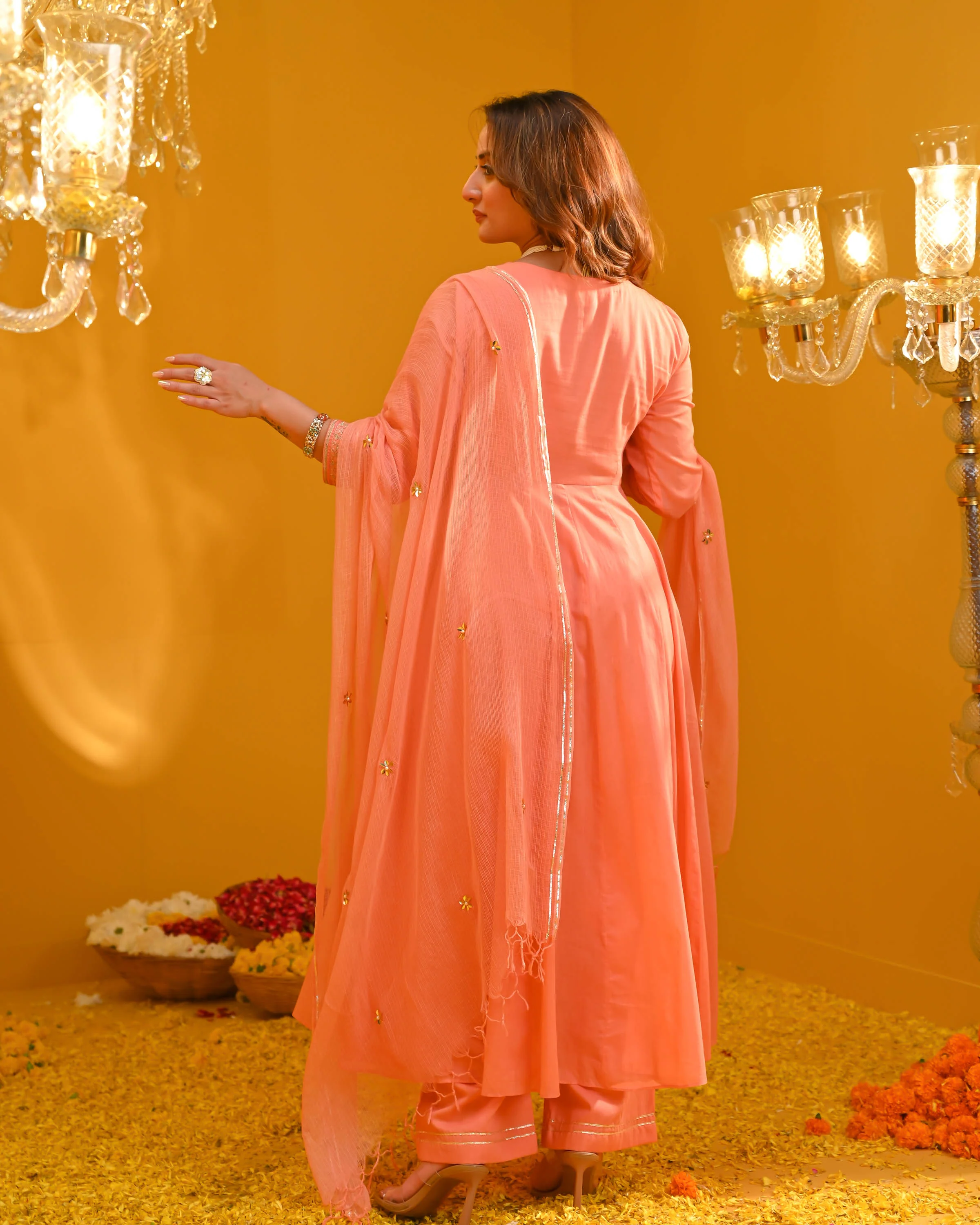 Jhanvi Cotton Suit Set - Woolfily