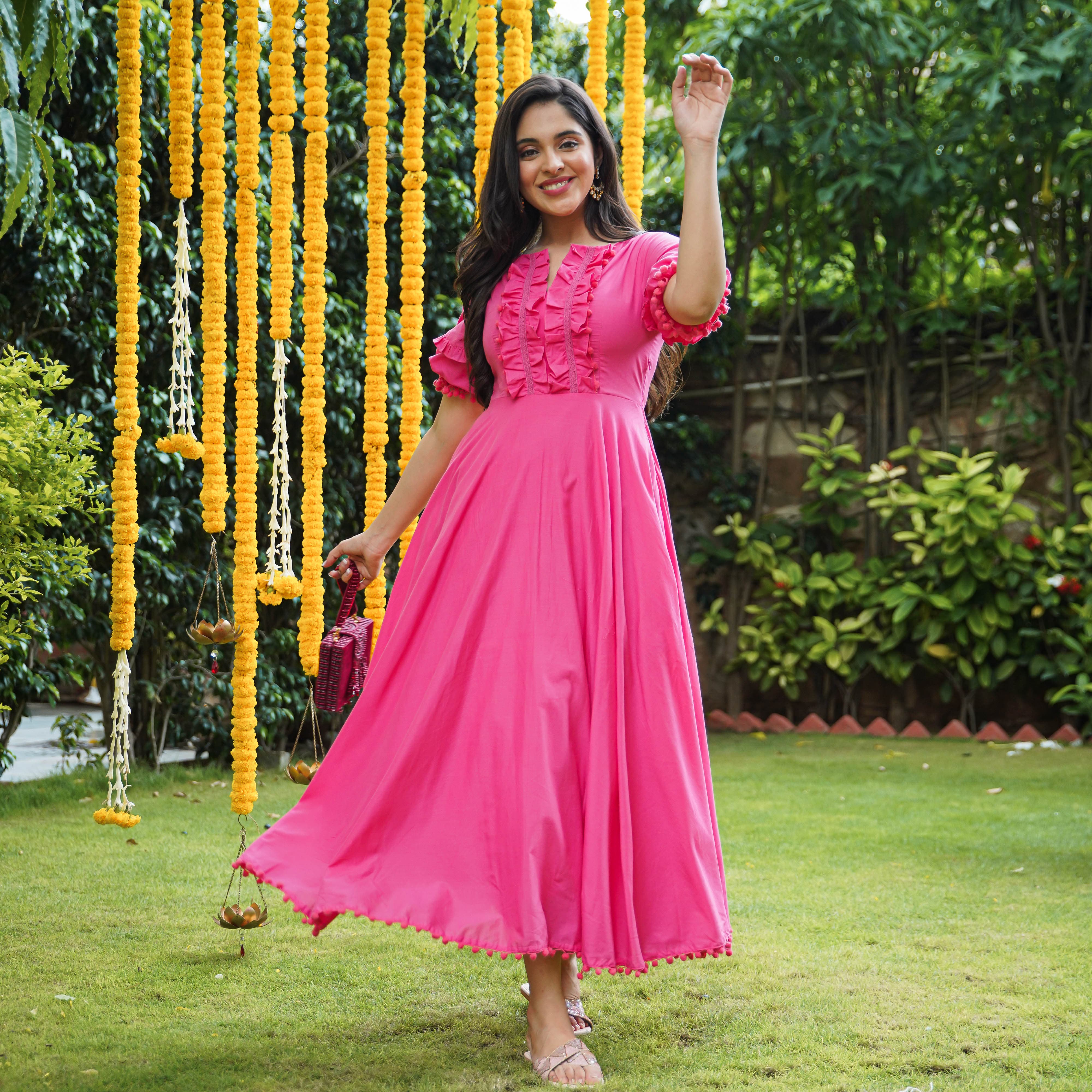 Bunaai Eliza Cotton Dress - Woolfily