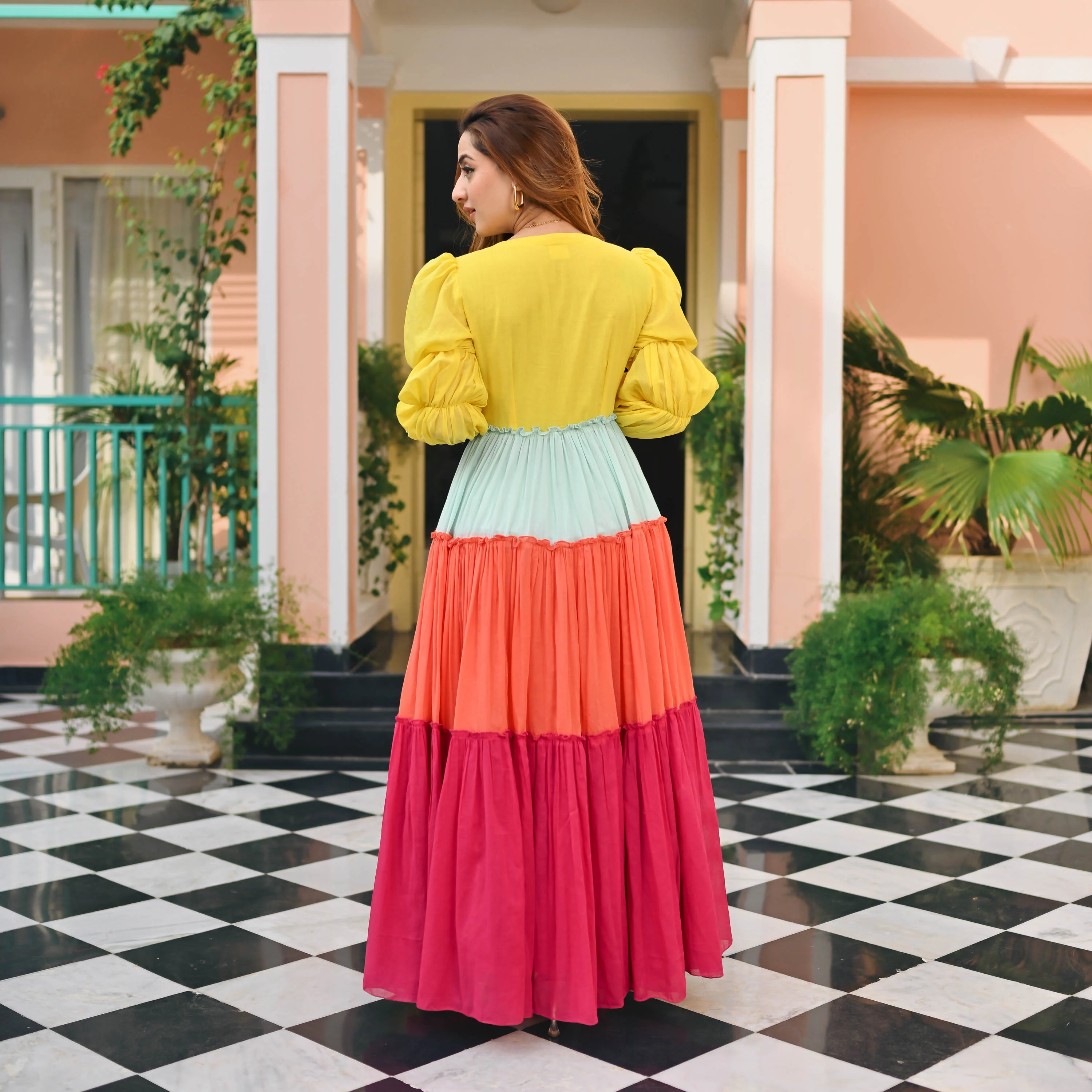 Bunaai Meadow Dream Cotton Dress - Woolfily