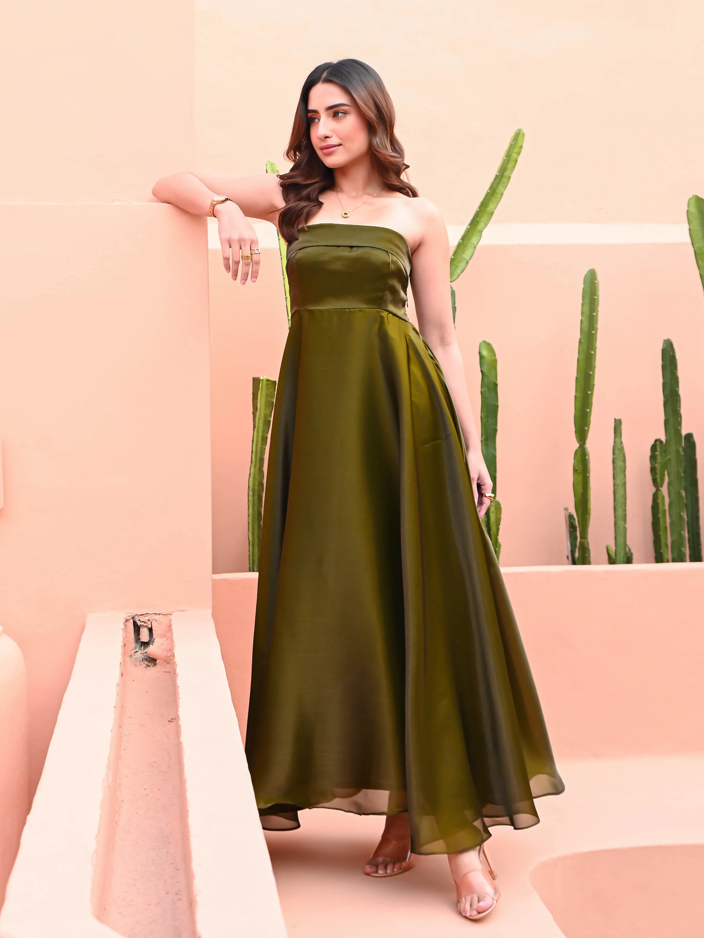 Cyprus Green Dress - Woolfily