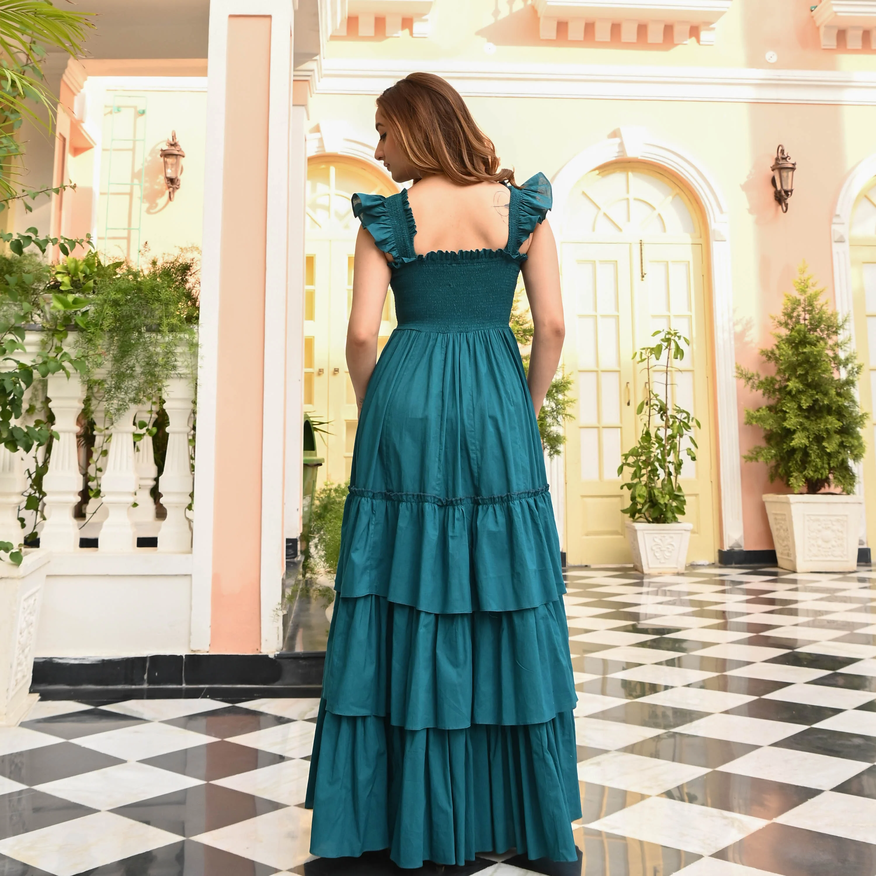 Bunaai Coastal Charm Cotton Dress - Woolfily