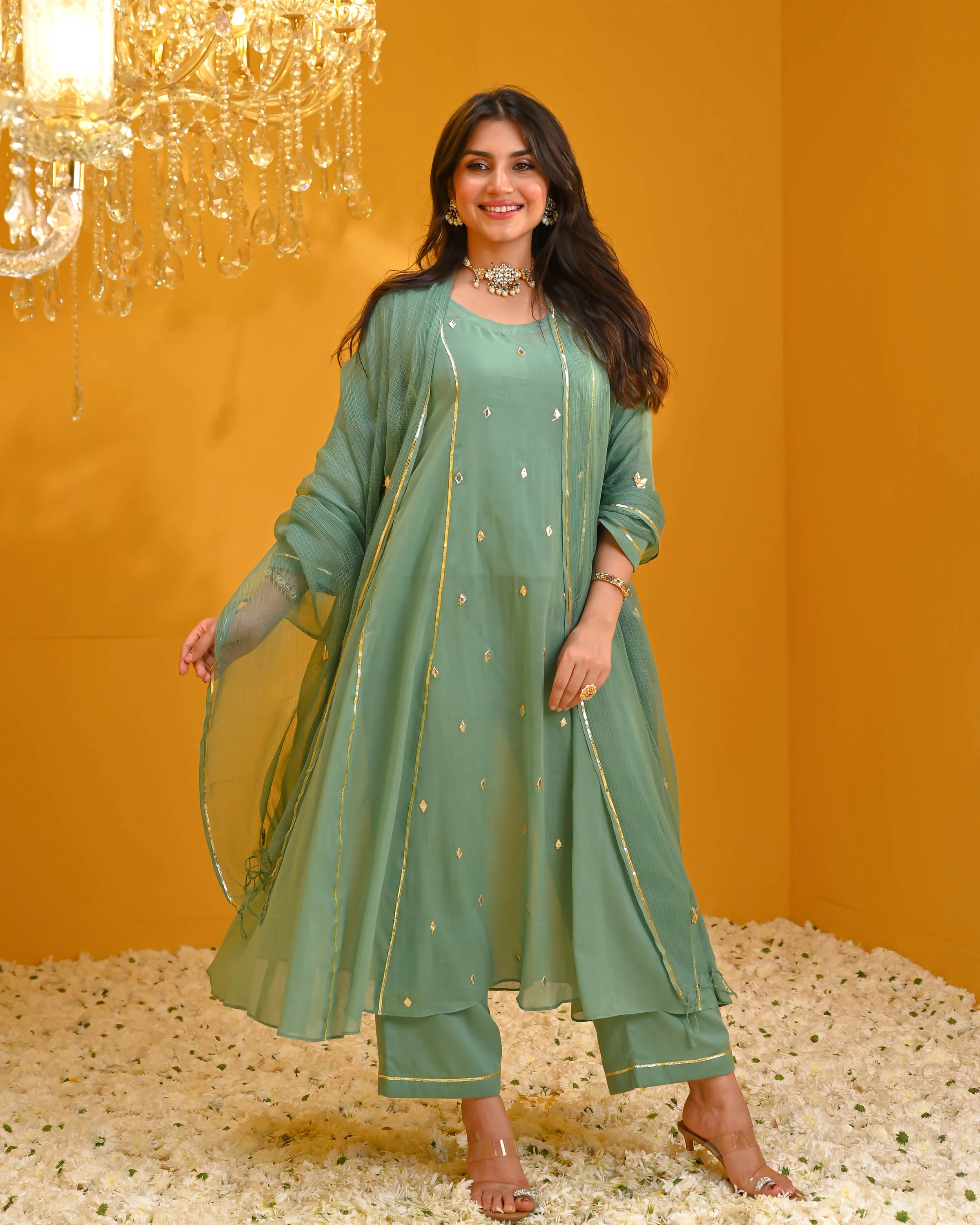 Yashvi Cotton Suit Set - Woolfily