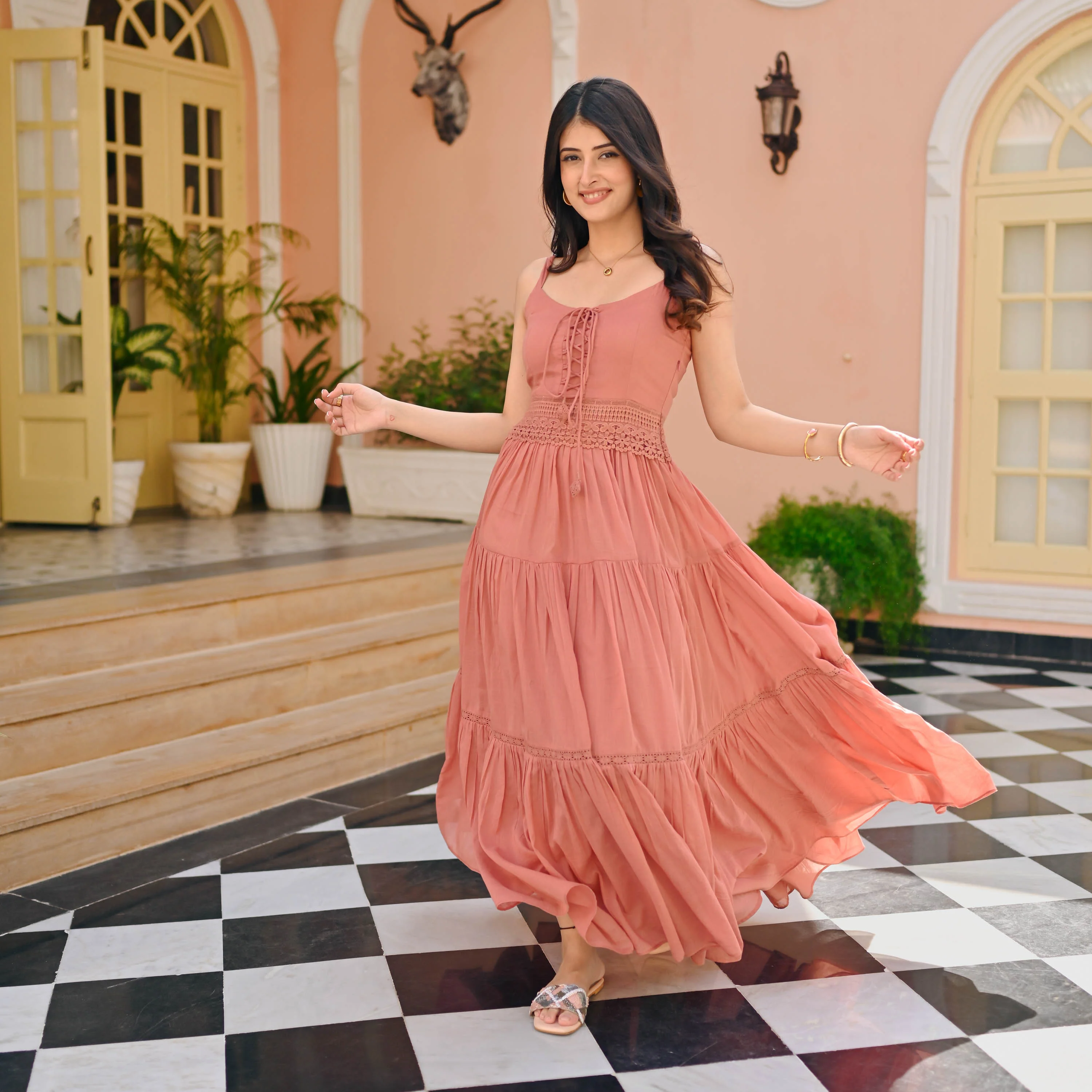 Bunaai Beauty Cotton Dress - Woolfily