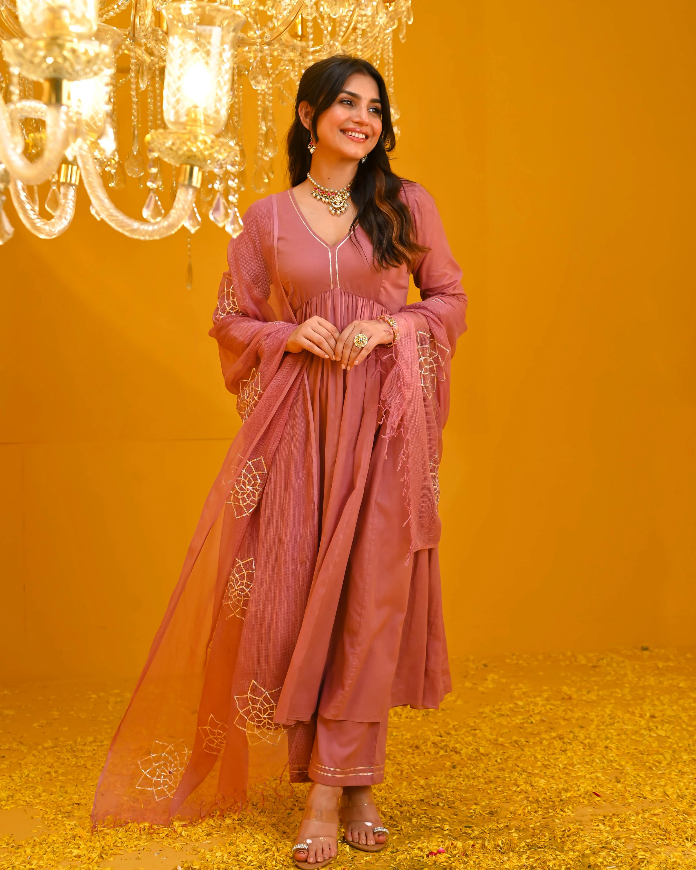 Charvi Cotton Suit Set - Woolfily