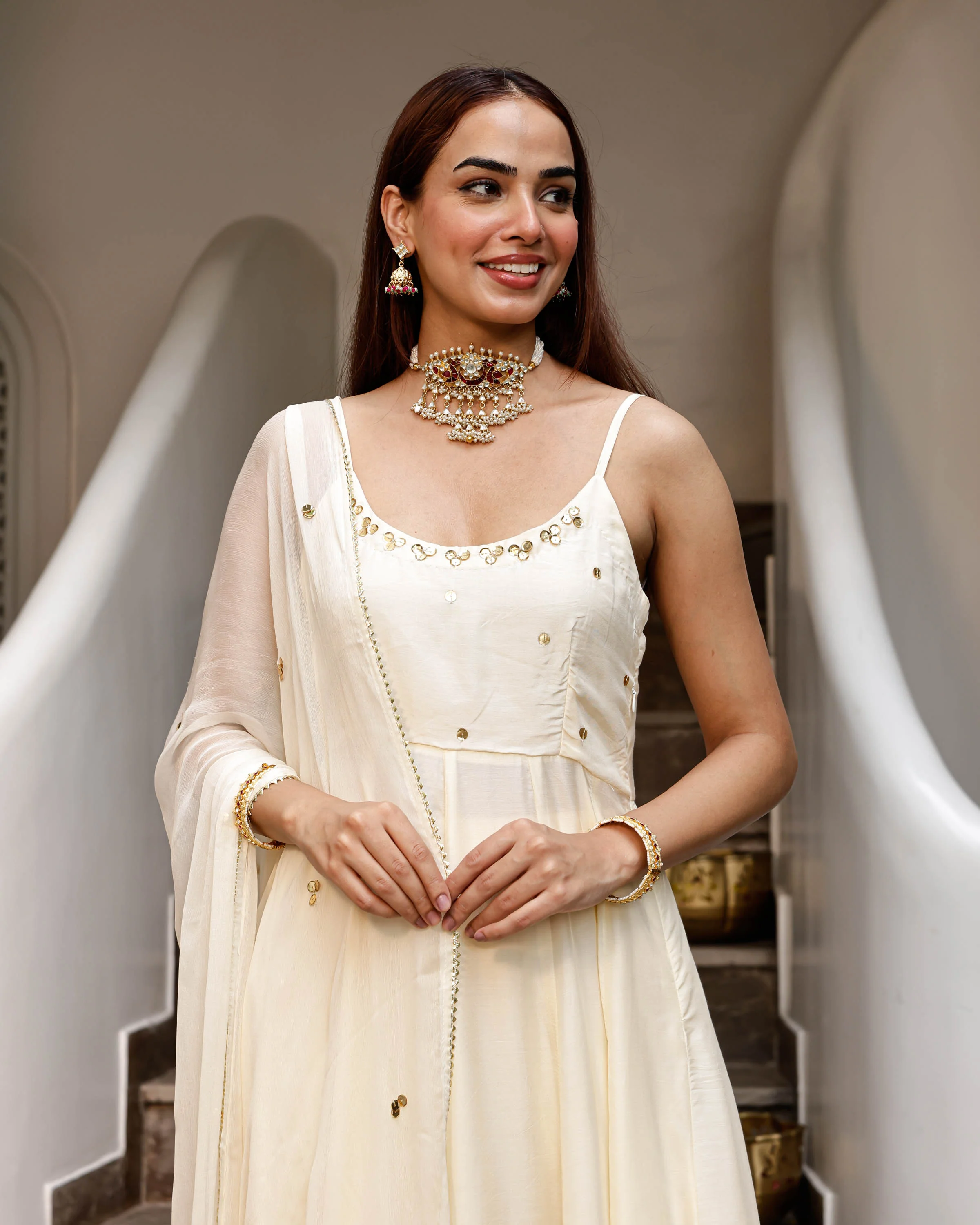 Lavanya Georgette Suit Set - Woolfily