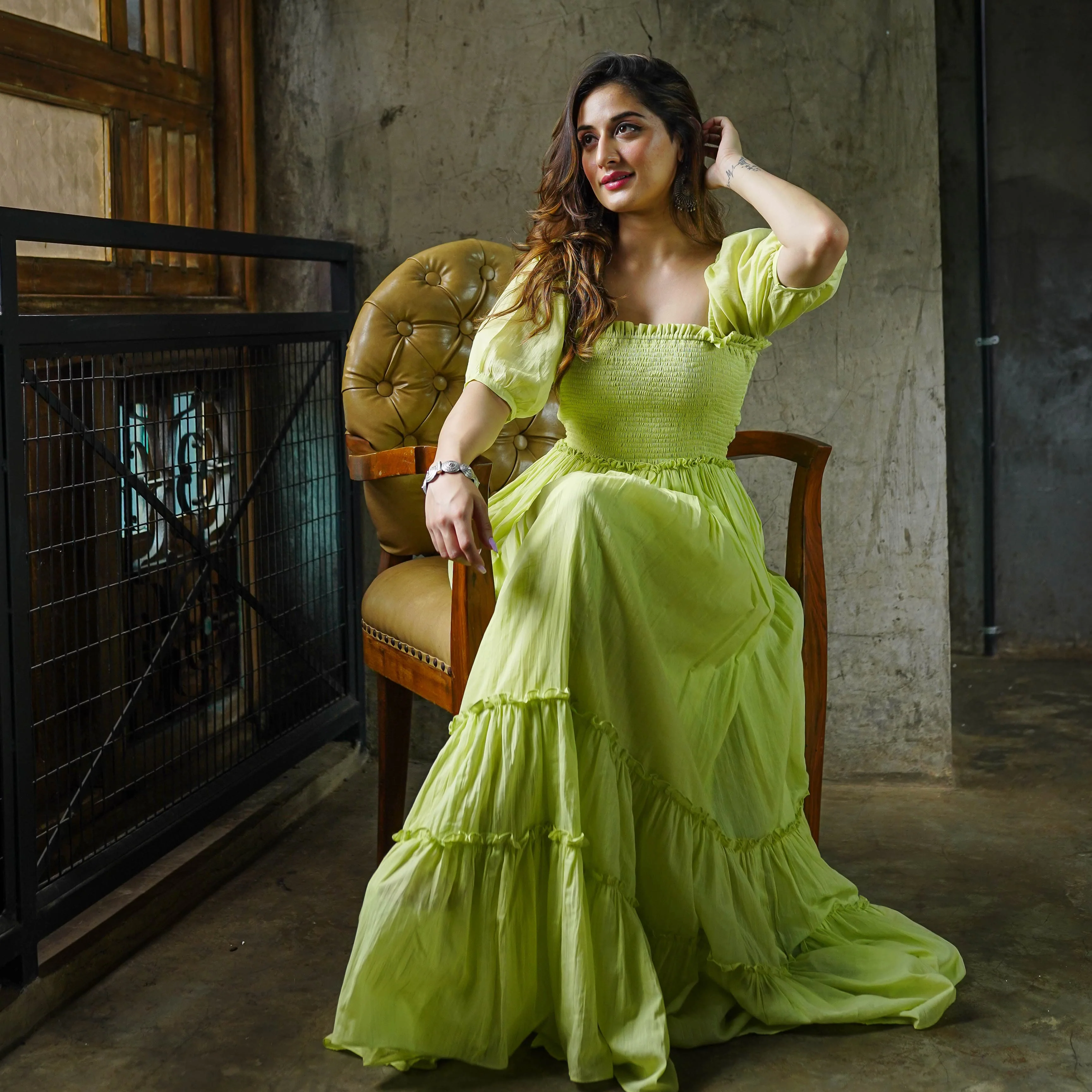 Bunaai Mylah Cotton Maxi Dress - Woolfily