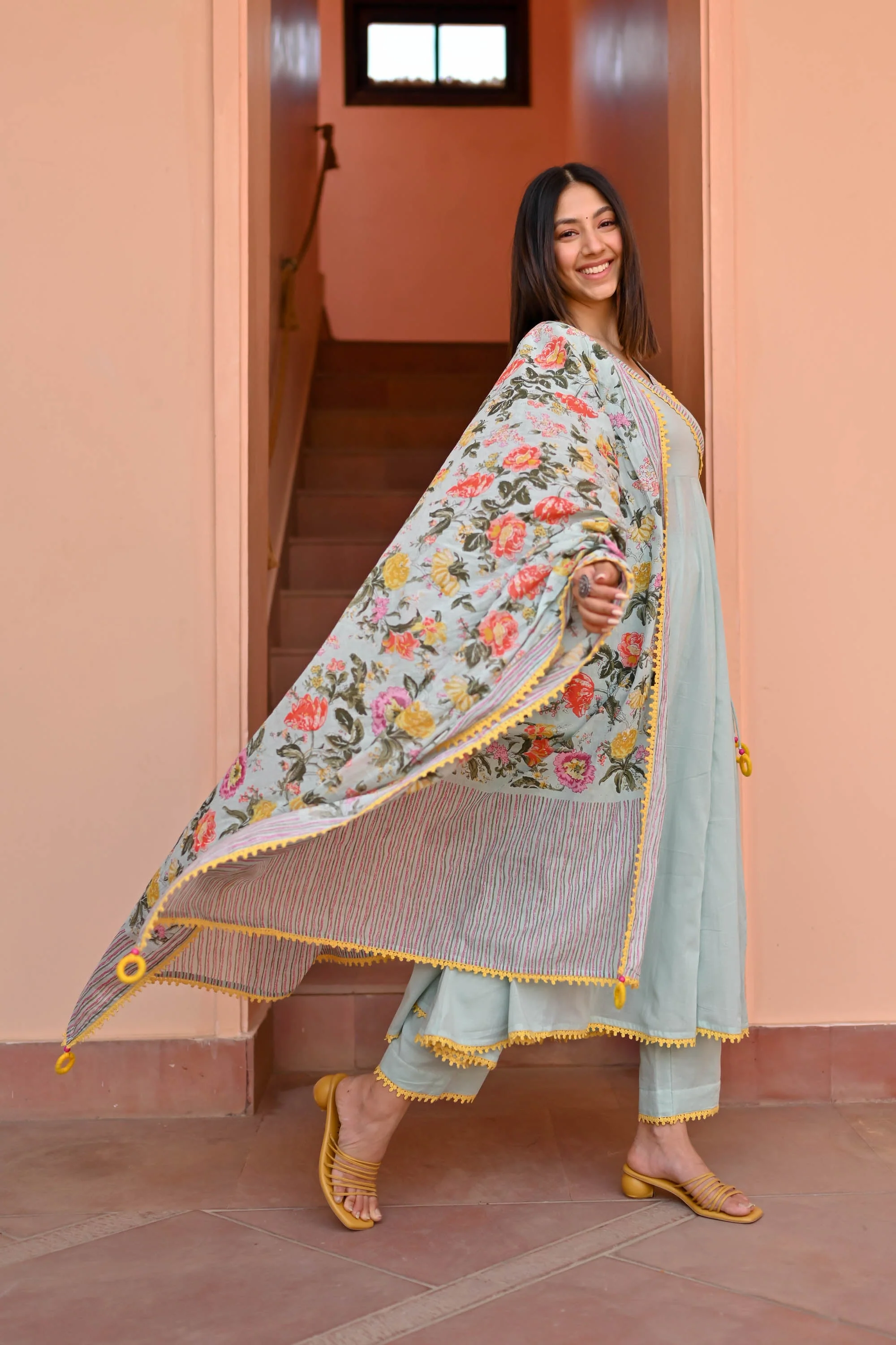 Dew Cotton Suit Set of 3 - Woolfily