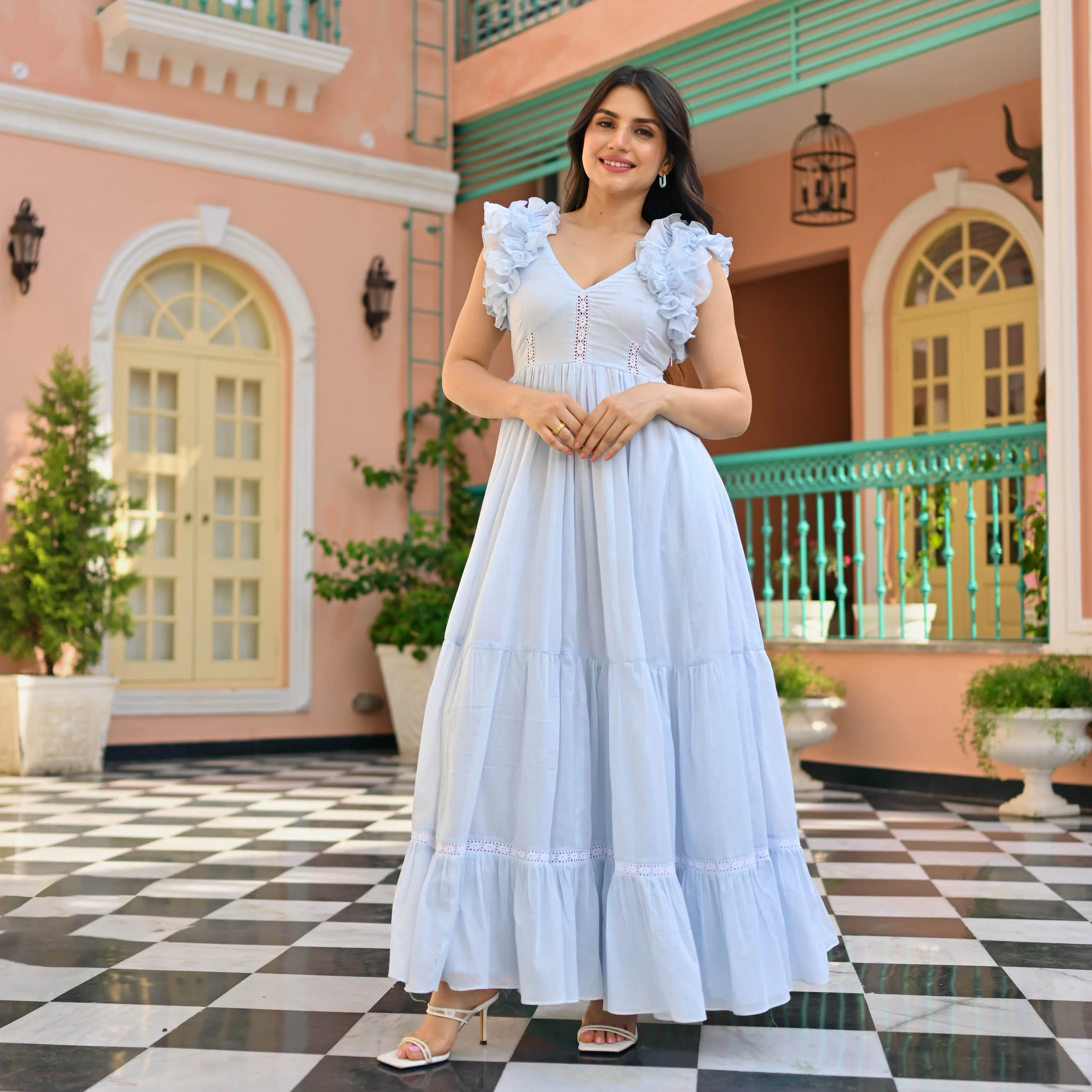 Bunaai Fantasy Cotton Dress - Woolfily